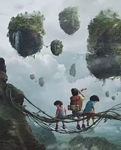 PS启动界面的这张海报，原来是她做的！【杰视帮】 : 还记得下面这位B站超级大佬瑞士摄影师John Wilhelm嘛？通过超强的PS合成技术+摄于技术给自己的女儿