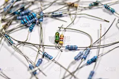 电子电路电阻器，壁纸用，画书用，特写用，