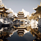 Chinese style garden