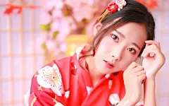 性感妩媚和服美女诱人写真图片桌面壁纸