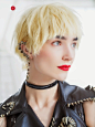 Elle US June 2014  Hannelore Knuts by Arthur Elgort_eyes wide shut