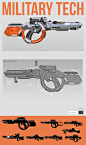 Pew Pew, Kieren Yong : Some Sci-Fi themed weapon designs