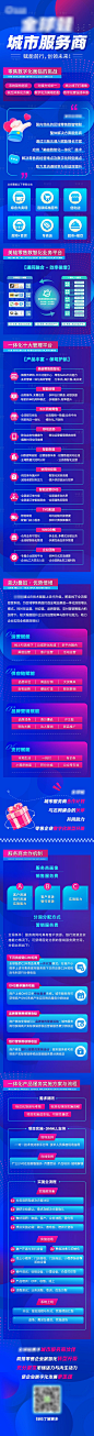 城市招商活动长图海报-源文件