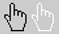 手 小手 图标 手图标 电脑图标 电脑小手图标 手指 手指图标