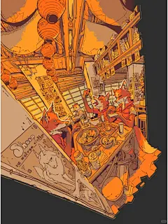 漫画 动画 插画 | 超脱的空间感怎么画 - 小红书