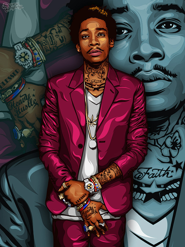 HBD Wiz khalifa by i...