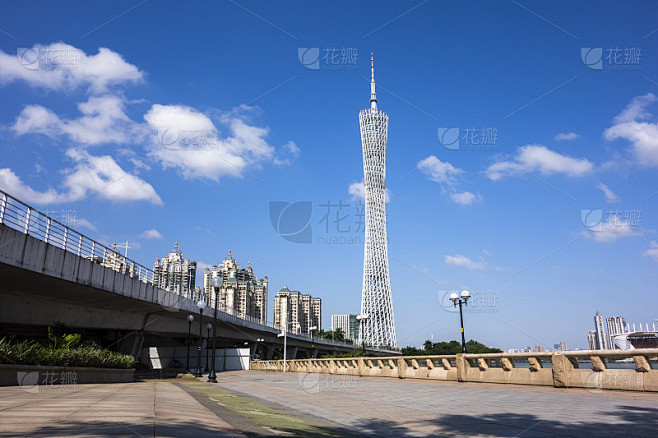 地标建筑广州大厦，中国广州