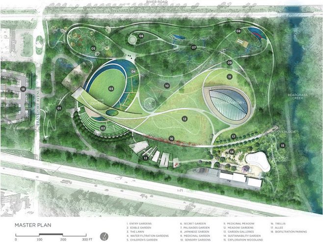 植物园景观规划设计平面图-zoscape