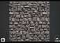 Tileable Castle Ruin Wall , Lukas Patrus : Procedural Castle Wall Texture that I worked on the past days. 
It took a bit longer than usual, because of crunch hours at work :)
The thing was done inside Substance Designer and rendered in Marmoset 3.