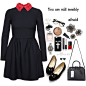 A fashion look from October 2014 featuring Valentino dresses, Wildfox eyeglasses and Rolex watches. Browse and shop related looks.