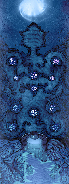 月见星星湮采集到Darkest Map DND地图