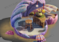 贝壳屋 贝壳 海底 梦幻-CG模型网（cgmodel)-专注CG模型
