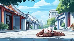 校园辩论赛场景人物学校 (45)