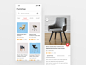 Furniture online shop design