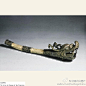 清青铜股骨喇叭， H. 40.6 cm x Diam. 22.9 cm。#海外流失中国文物#，旧金山亚洲艺术博物馆藏。 (800×800)