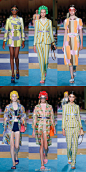 【圈内闻】#PFW Miu Miu 2017春夏系列，泳池边少女们的时髦派对。轻松可爱，一起来摇摆~