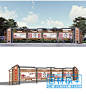 SU295公园校园展馆文化长廊文化科普宣传栏党建文化展板su模型-淘宝网