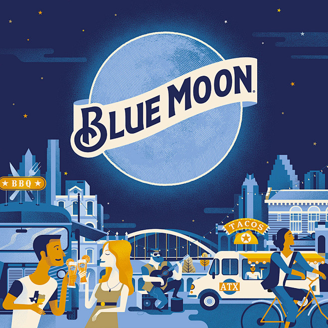 bluemoonbeerpostersbluemoonbeerillustratedpostersformillerscoors