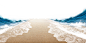 [美工云]海边游乐场冲浪海报合成PSD模板_海浪免抠PNG：