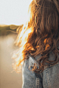 Woman in Blue Denim Jacket