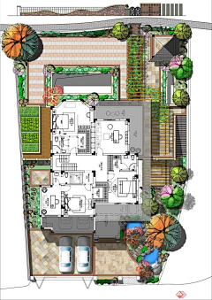 Garden-Liu采集到E庭院——平面方案参考