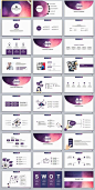 29+ Purple Slide Report PowerPoint templates