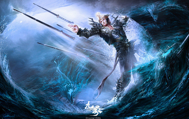 网游《九界》精品人物原画75Phttp:...