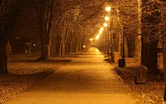 秋天唯美的景色电脑壁纸