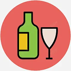餐桌素描酒店卡通图标 平面电商 创意素材