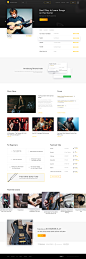 Ultimate guitar homepage