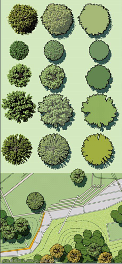 白颜料采集到40.平面图／Layout Plan