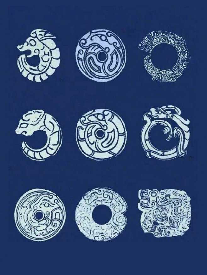 中国传统纹样。 ​​​​