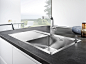 BLANCO FLOW 45 S-IF - Kitchen sinks from Blanco | Architonic : BLANCO FLOW 45 S-IF - Designer Kitchen sinks from Blanco ✓ all information ✓ high-resolution images ✓ CADs ✓ catalogues ✓ contact information..