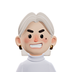 梅贤采集到3D头像 /PNG