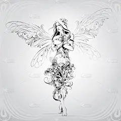 女孩与蝴蝶的翅膀