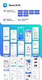 UI Kits : Neura is an e-commerce iOS UI kit meticulously designed to be visually stunning and detailed in its functionalities. It contains 50 screens of pure; vibrant pixels that spans across several use cases from Onboarding to Discovery to Purchasing. B