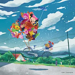 #MOMO－插画分享#  #插画狂想#  今日推荐：一组安静又美好的纯景物绘画～～来自越南的插画师团队：Vuon Illustration，最新的作品【Soul Of The Street Calendar】，记录街角的点滴灵感，和大家一起欣赏～～ ​​​​