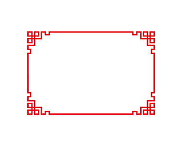 中式古风古典花纹边框
