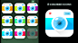 相机应用程序App Icon图标UI设计 