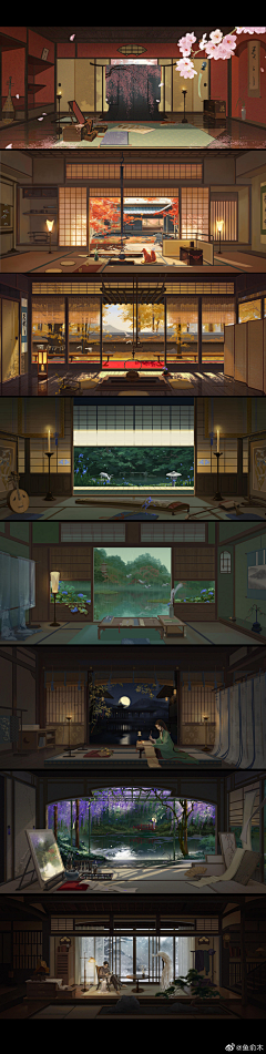 七煌宝树采集到GAME_场景