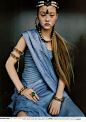 Devon Aoki for Vogue France 1999 ​​​​