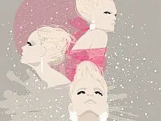 【图】Sara Ligari时尚插画作品赏：水彩浸染×巧妙留白，烟视媚行的时髦“妖精”驾到！_插画_海报时尚网