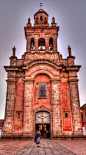 Patzcuaro, Michoacan, México.  THe native materials of mexico are what give each of the churches their unique feel.  The different cities with their milenial history and craft traditions also help make a voyage from city to city unique.