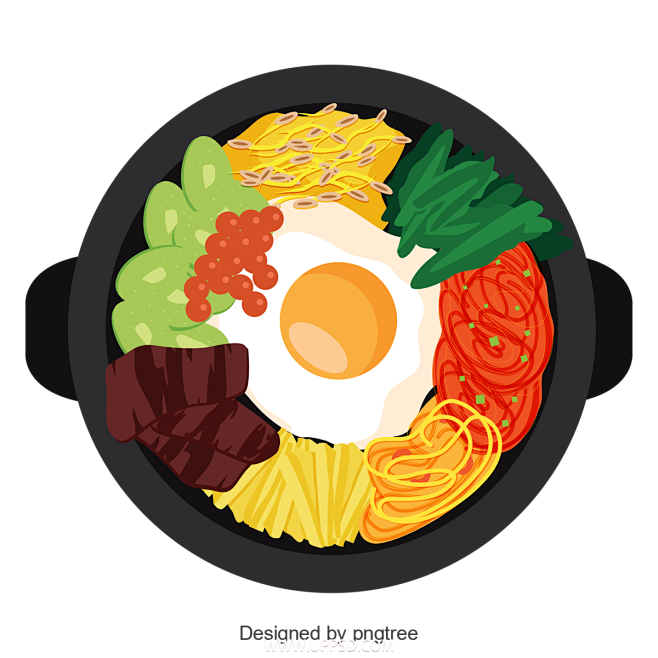 食品美食插画PNG图片