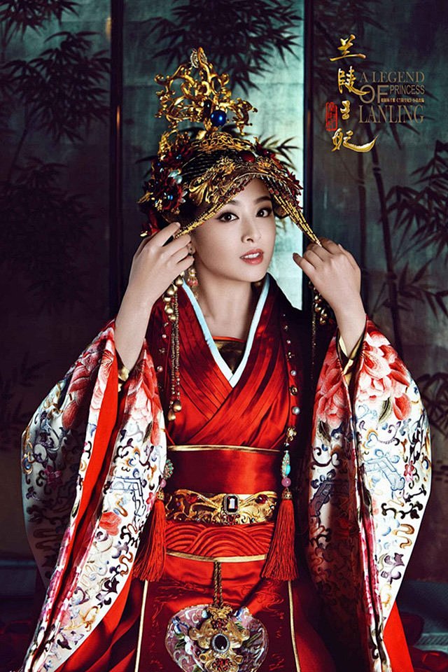 电视剧兰陵王妃张含韵大婚海报手机壁纸