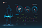 Gyrosco.pe Helix Theme : Gyroscope is a personal dashboard powered by your life. I was asked by founder Anand Sharma to design a new theme called "Helix" which would be a new dashboard which would visualize everything about your body.