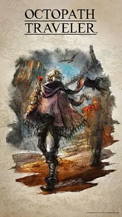 [搬运] オクトパストラベラー 八方旅人 官方壁纸(手机版) NGA玩家社区