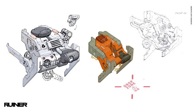 RUINER Props & Weapo...