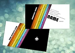彩虹条纹黑白名片模板,彩虹条纹,黑白名片,炫彩,PSD模板,商务名片,黑色,精品名片卡,精品模板,模板素材,网,模板网站,模板下载编号1744259@北坤人素材