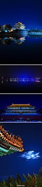 【北京的夜景】